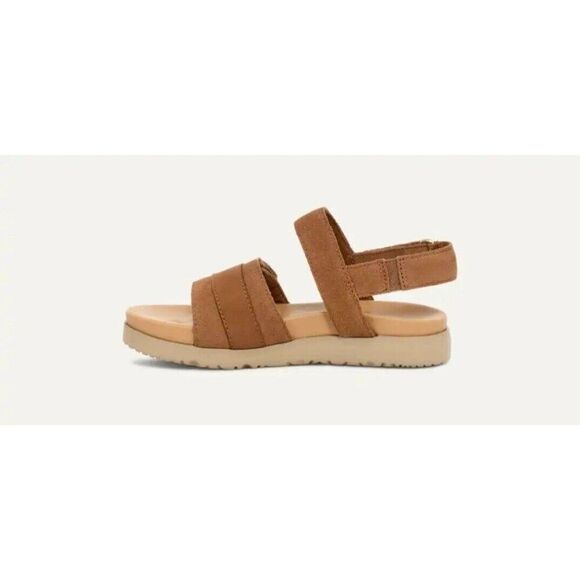 UGG Little Kids Size 13 Zini Sandal Brown - Picture 2 of 9